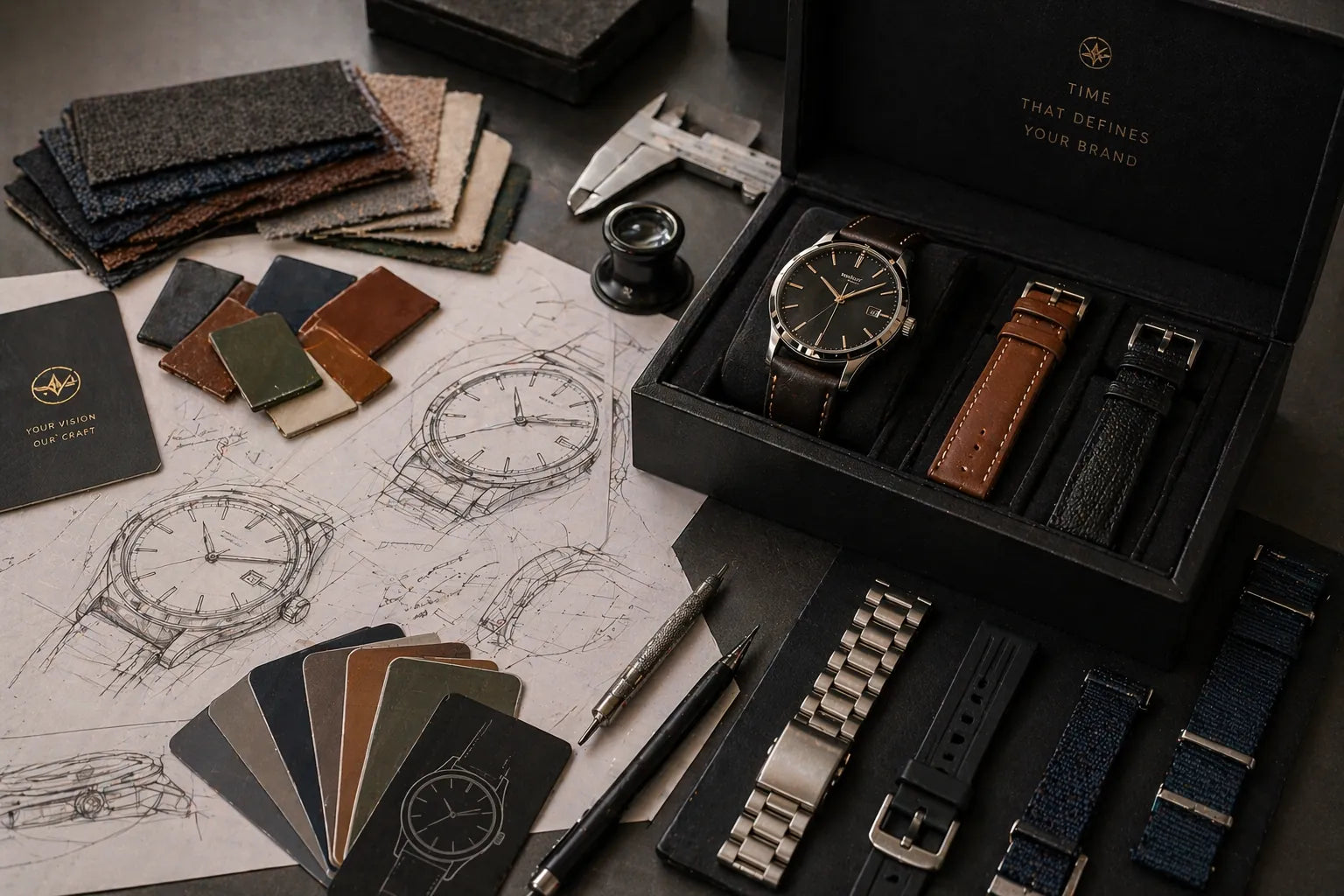 Produzione di orologi personalizzati per brand, aziende e marchi di moda