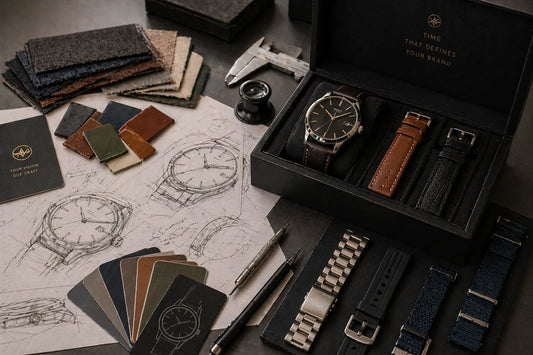 Produzione di orologi personalizzati per brand, aziende e marchi di moda